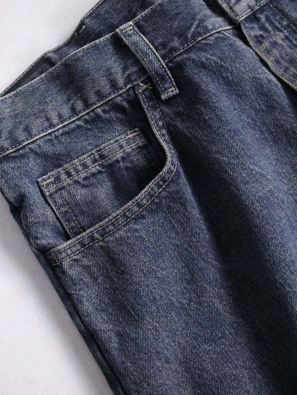 Lee buggy denim pants indigo