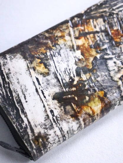Kagari Yusukemw zip-around long wallet urban came