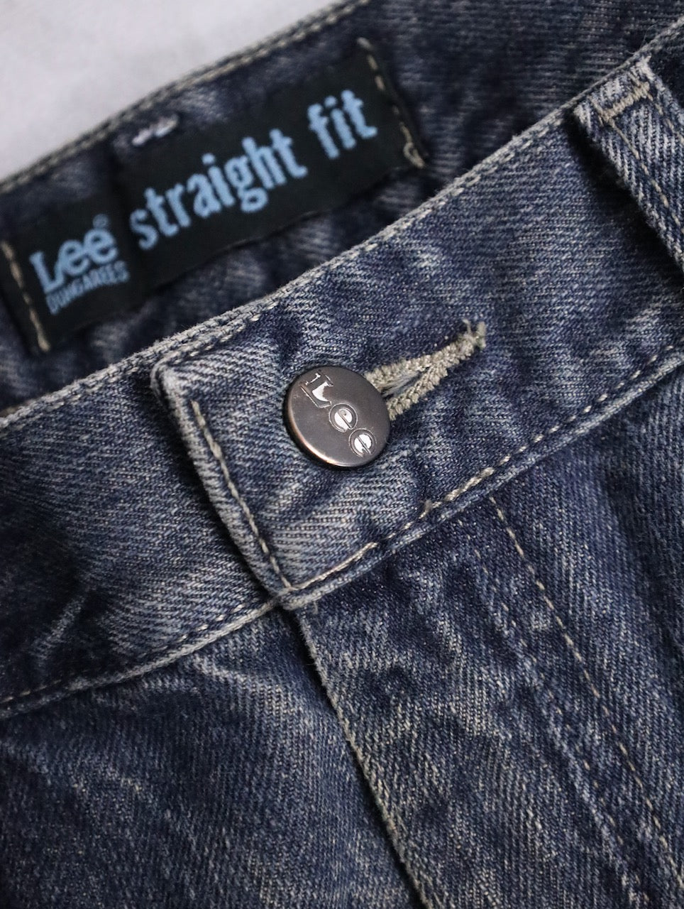 Lee buggy denim pants indigo