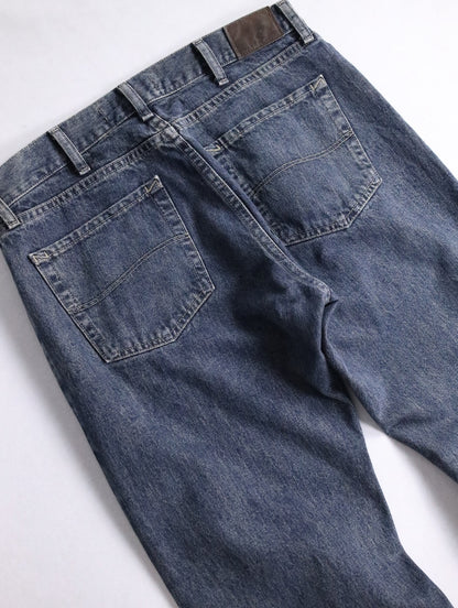Lee buggy denim pants indigo