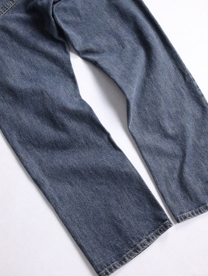 Lee buggy denim pants indigo