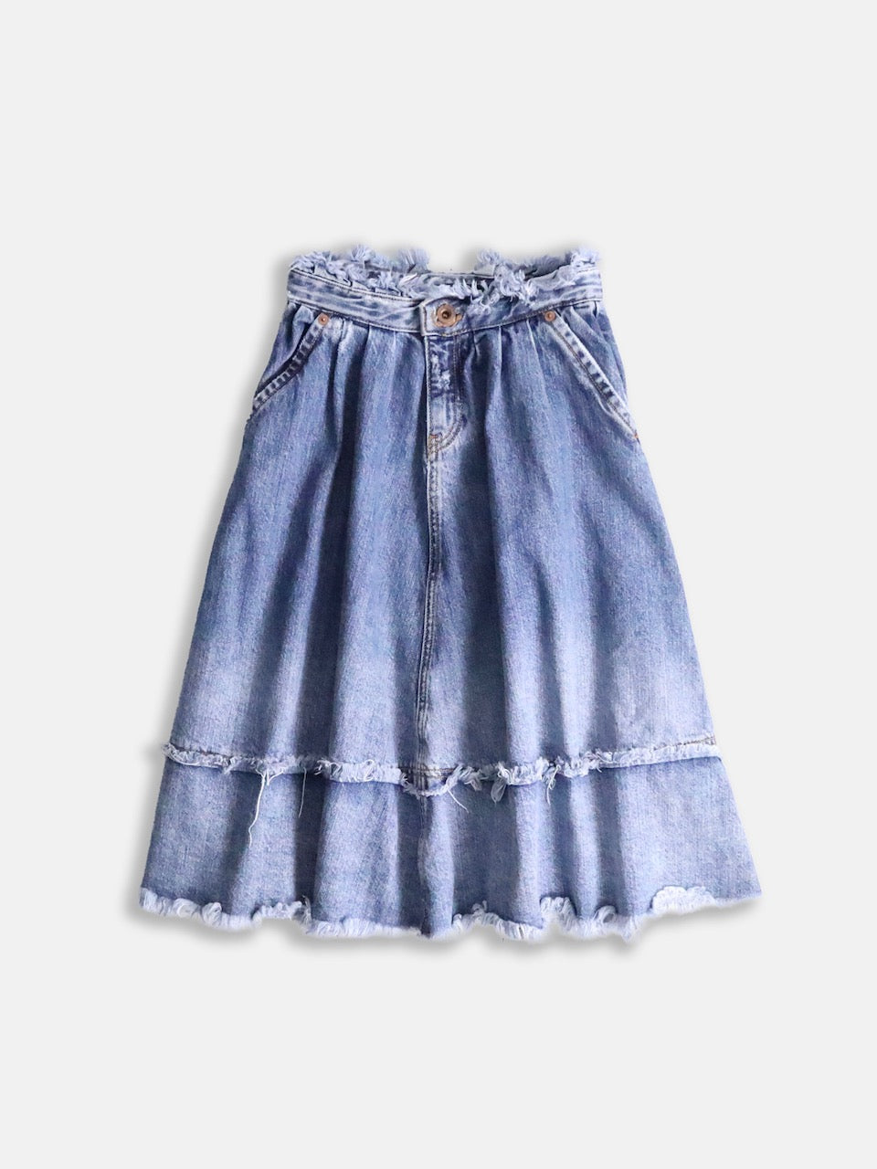 DIESEL denim skirt lightblue