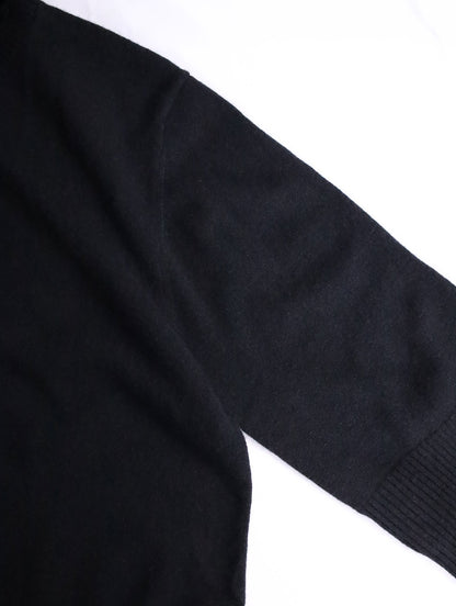 Aleksandr Manamis cashmere high rib raw sweater