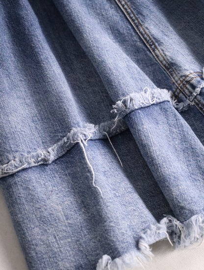 DIESEL denim skirt lightblue