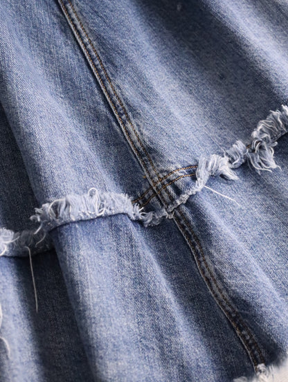 DIESEL denim skirt lightblue