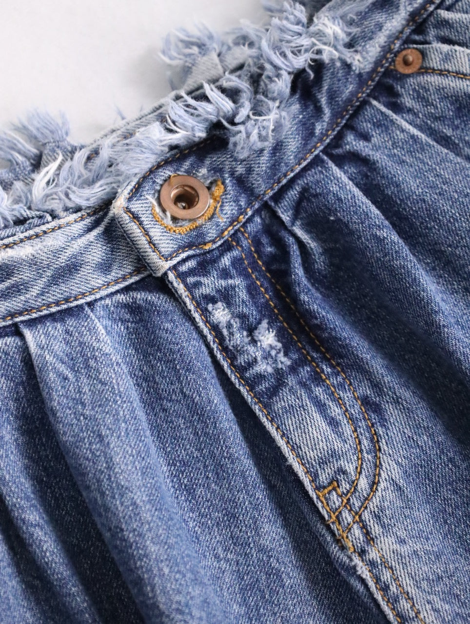 DIESEL denim skirt lightblue