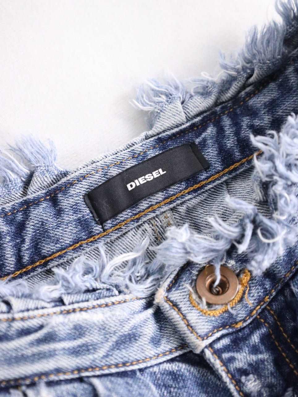 DIESEL denim skirt lightblue