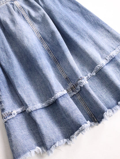 DIESEL denim skirt lightblue