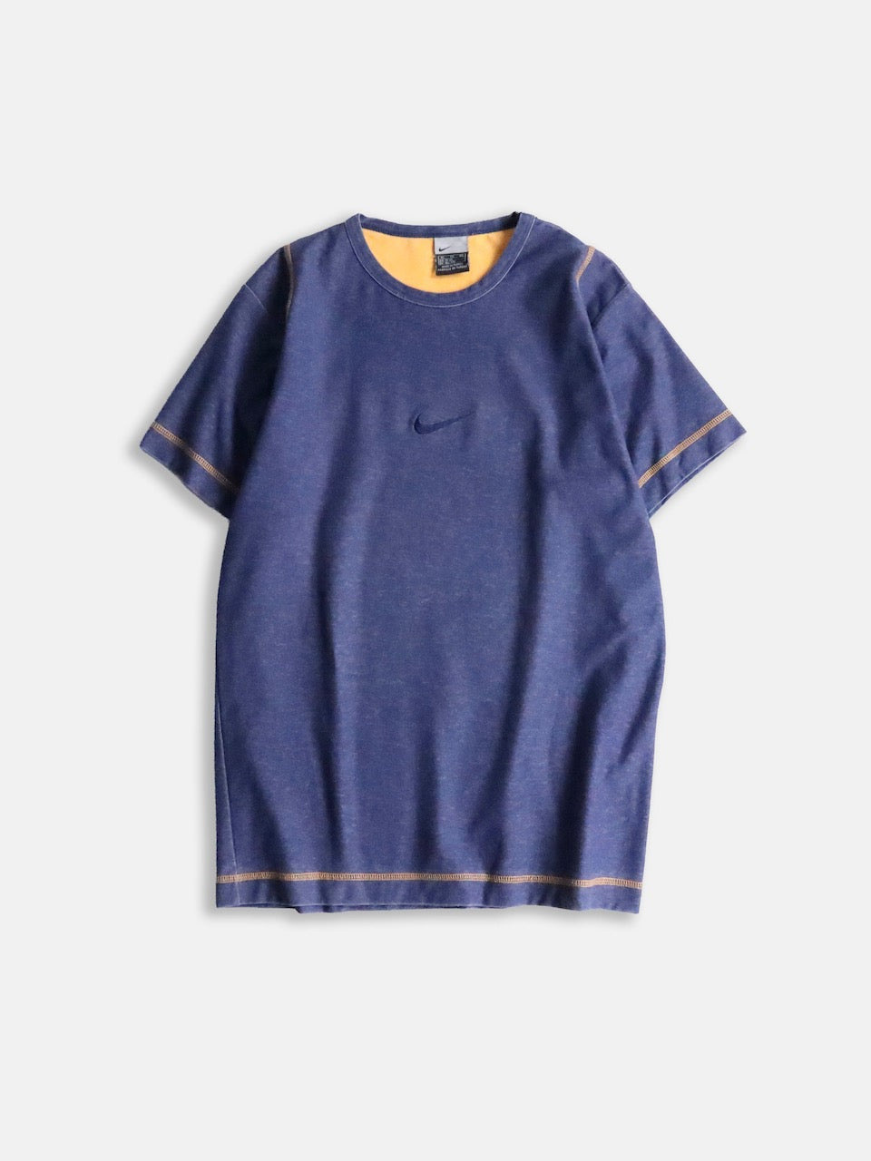 00s nike tee navy-orange