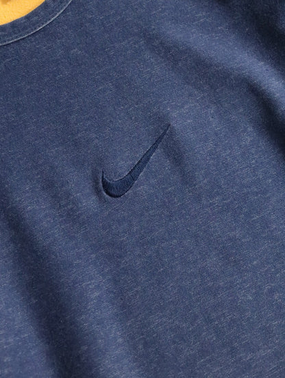 00s nike tee navy-orange