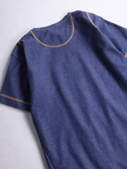 00s nike tee navy-orange