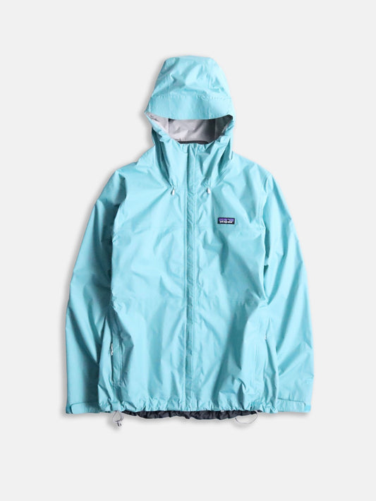 patagonia torrentshell jacket mintgreen