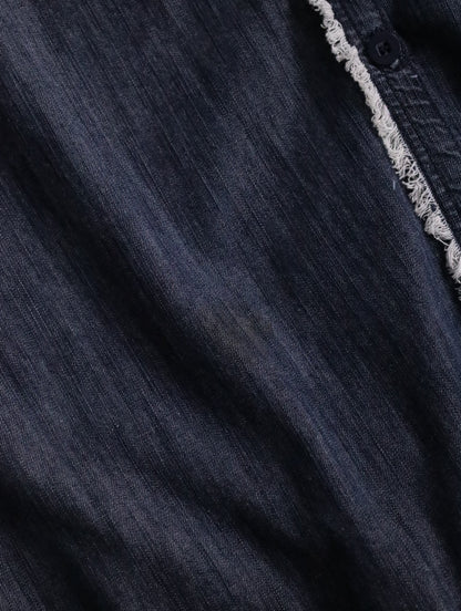DIESEL denim s/s shirt lightblue