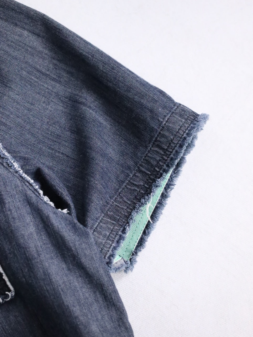 DIESEL denim s/s shirt lightblue