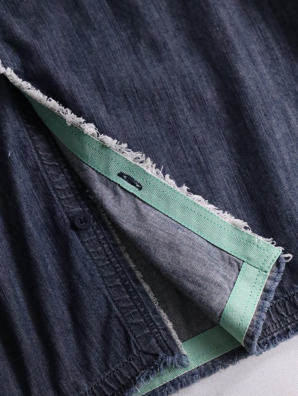 DIESEL denim s/s shirt lightblue