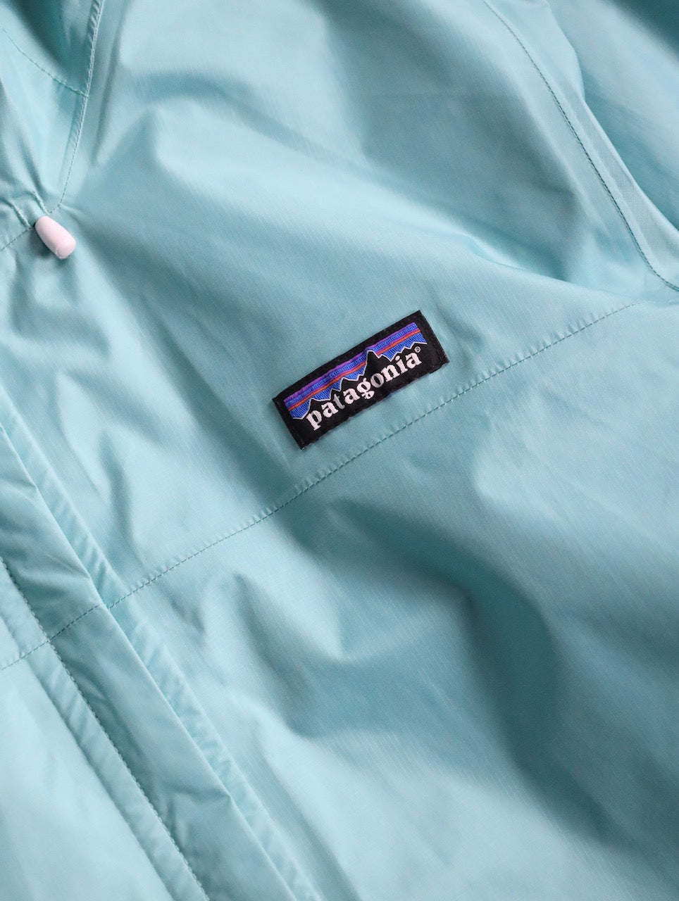patagonia torrentshell jacket mintgreen