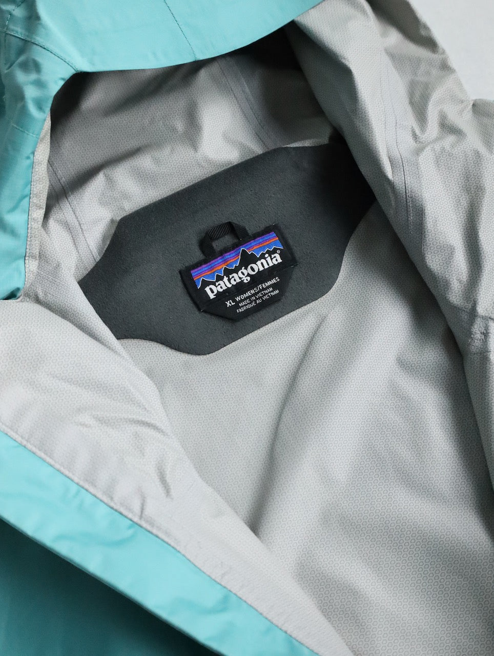 patagonia torrentshell jacket mintgreen