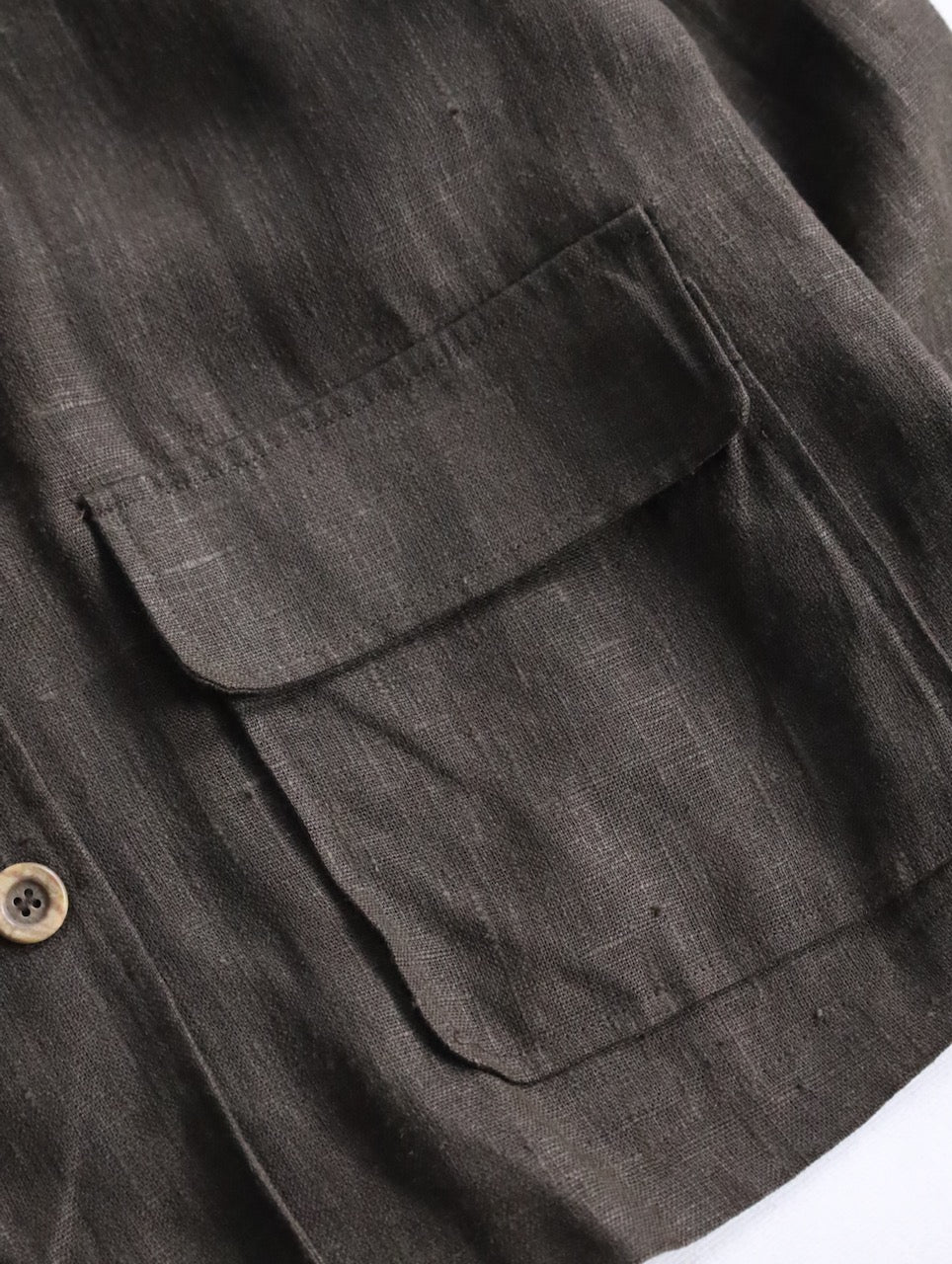 3piece linen setup brown