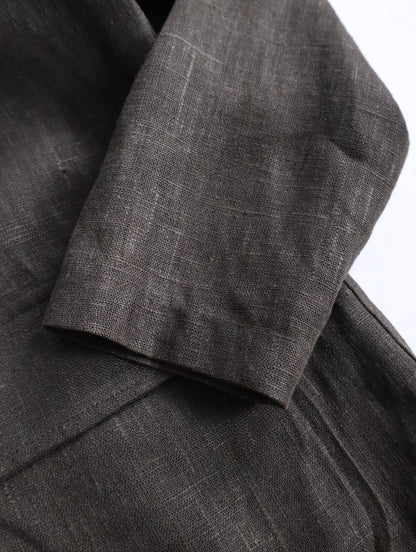 3piece linen setup brown