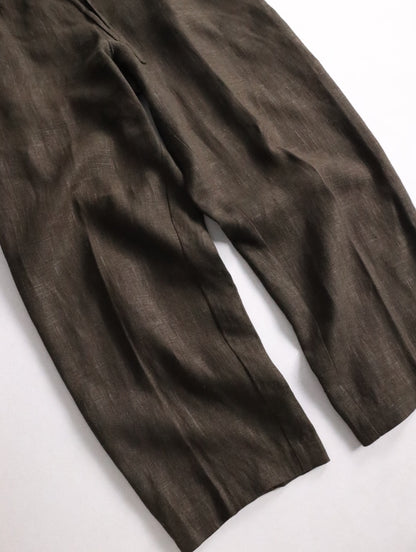 3piece linen setup brown