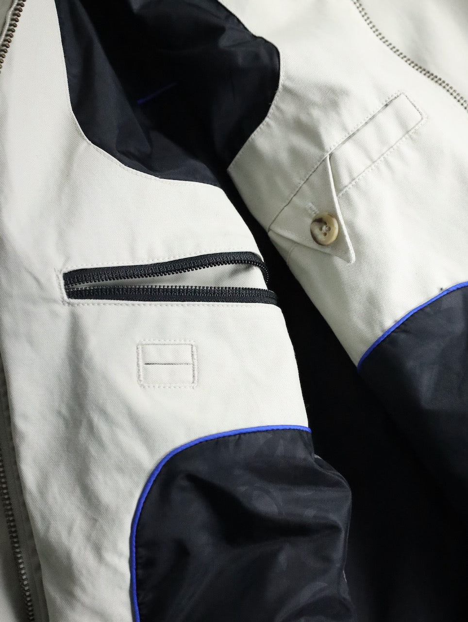 GAP harrington jacket ivory