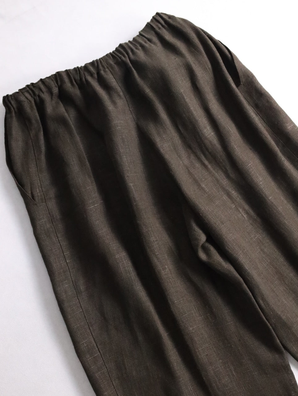 3piece linen setup brown