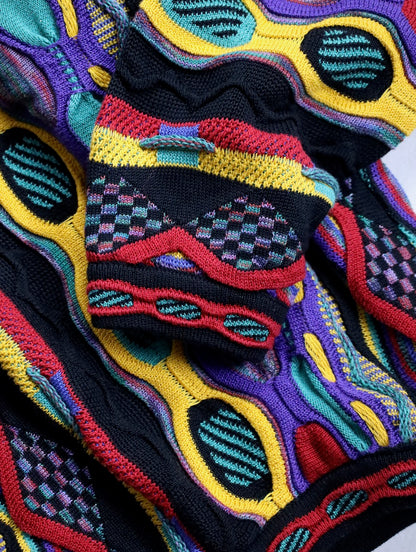 TUNDRA 3D knit sweater multi
