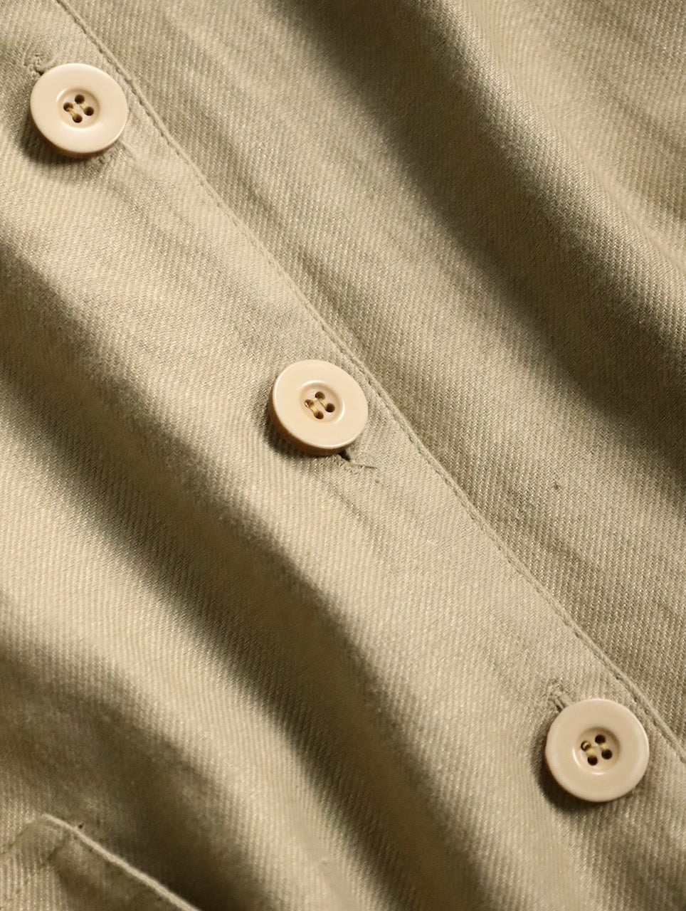 linen cotton dolman sleeve jacket ocher