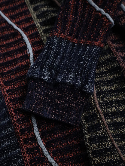 TUNDRA 3D knit sweater black