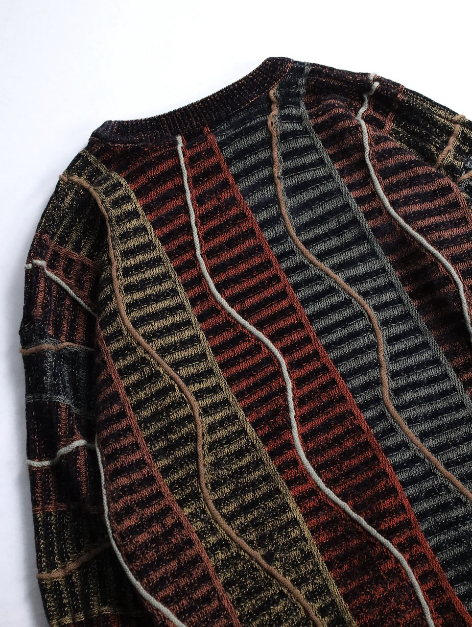 TUNDRA 3D knit sweater black