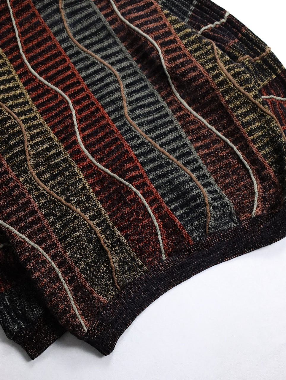 TUNDRA 3D knit sweater black