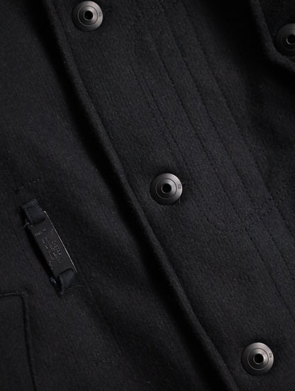 G-STAR RAW wool half jacket black