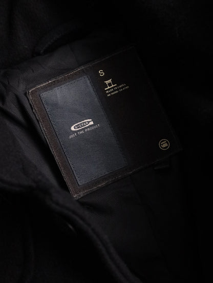 G-STAR RAW wool half jacket black