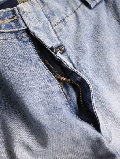 Marithe Francois Girbaud shuttle denim pants blue
