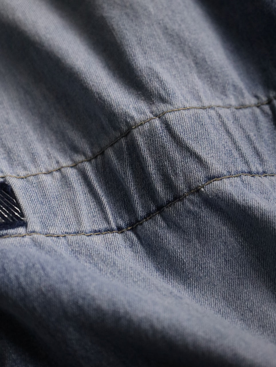 Marithe Francois Girbaud shuttle denim pants blue