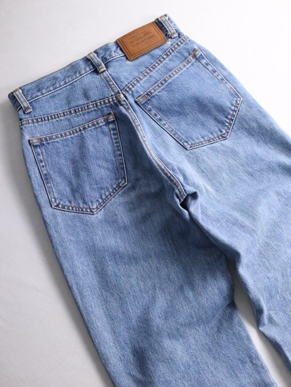 Calvin Klein taperd denim pants lightblue