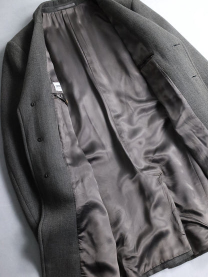 90s ARMANI COLLEZIONI middle wool blouson gray