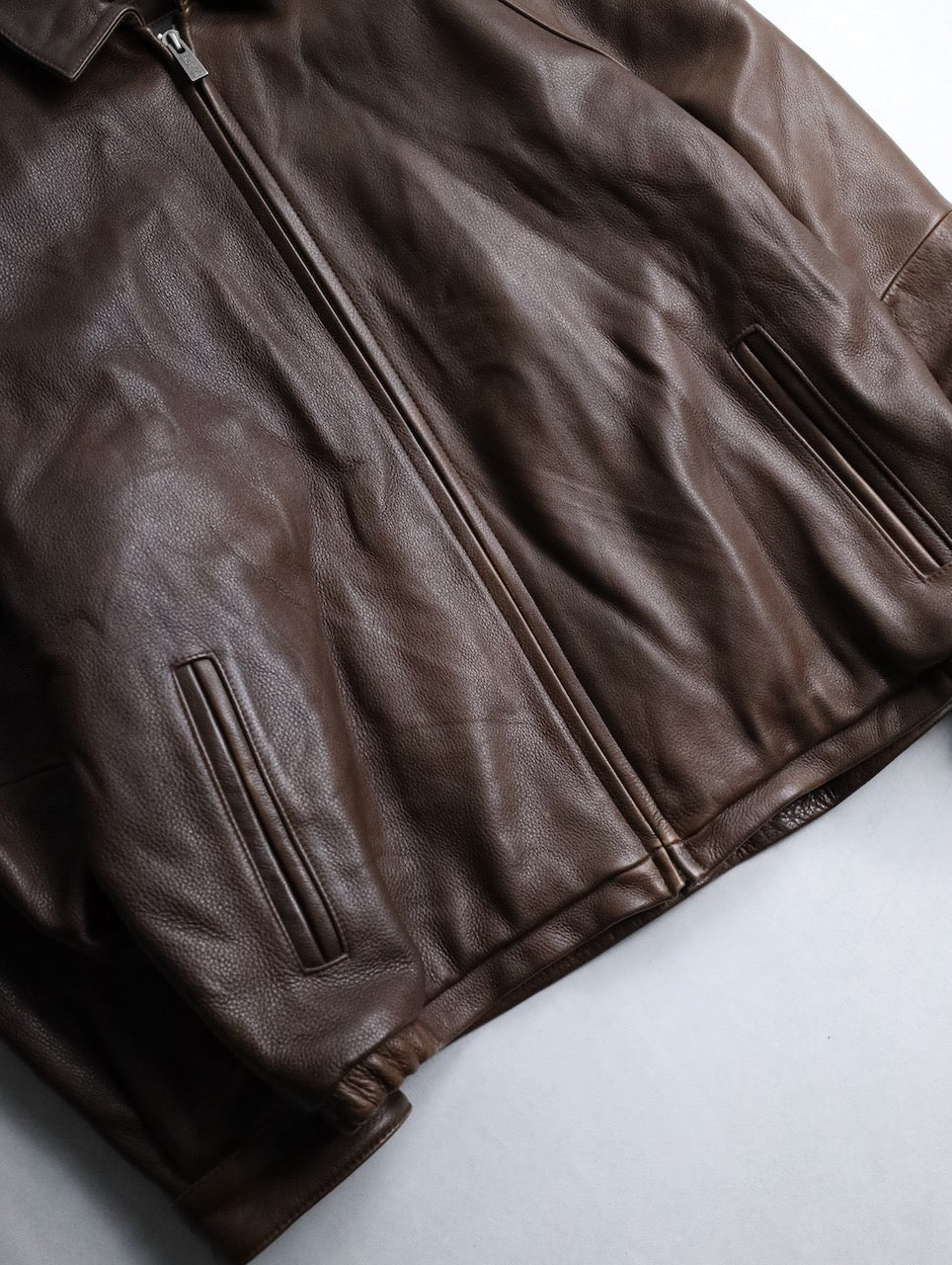 WILSONS LEATHER real muton jacket brown