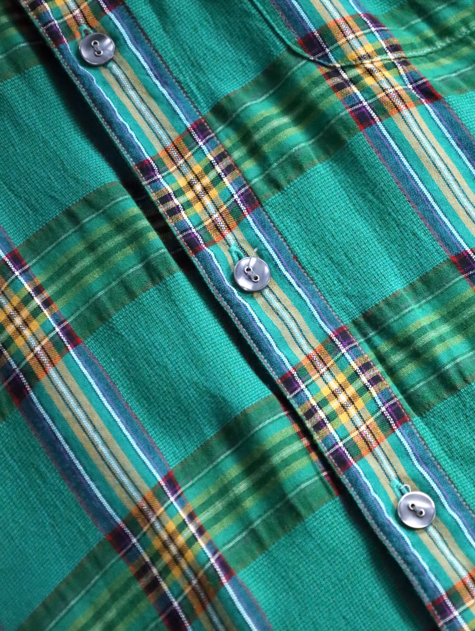 perry ellis s/s rayon shirt multi