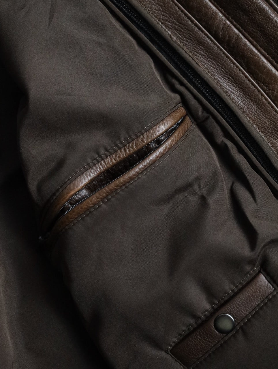 WILSONS LEATHER real muton jacket brown