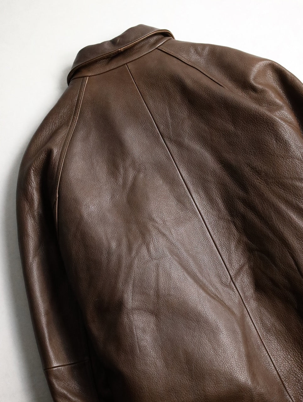 WILSONS LEATHER real muton jacket brown