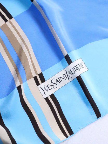 YSL design scarf multi