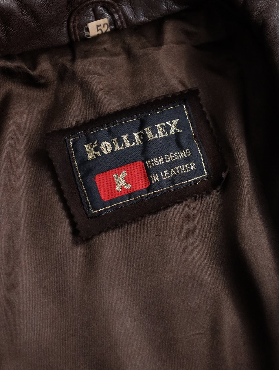 leather dokking suede jacket brown