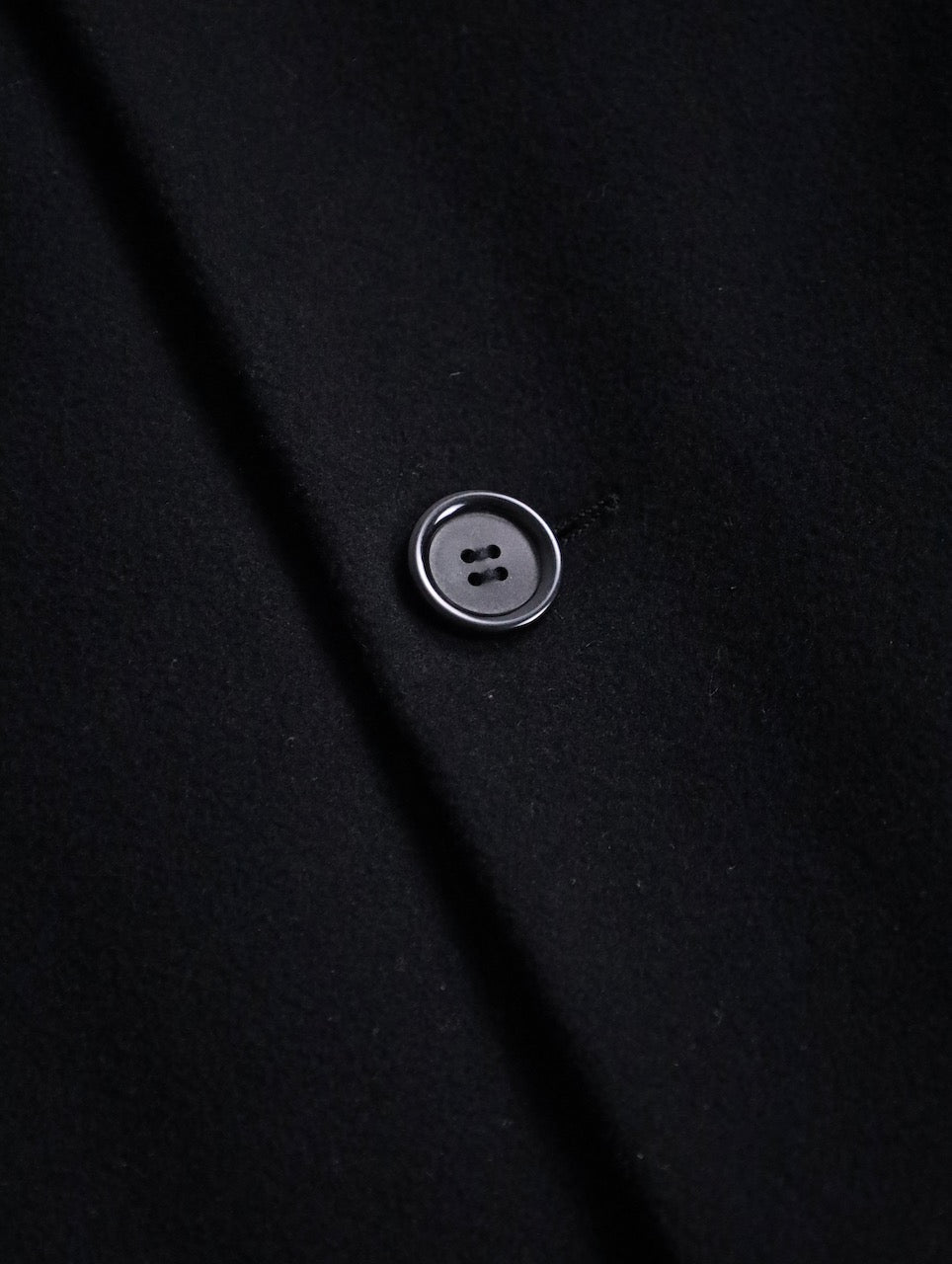 Lauren Ralph Lauren wool cashmere long coat black