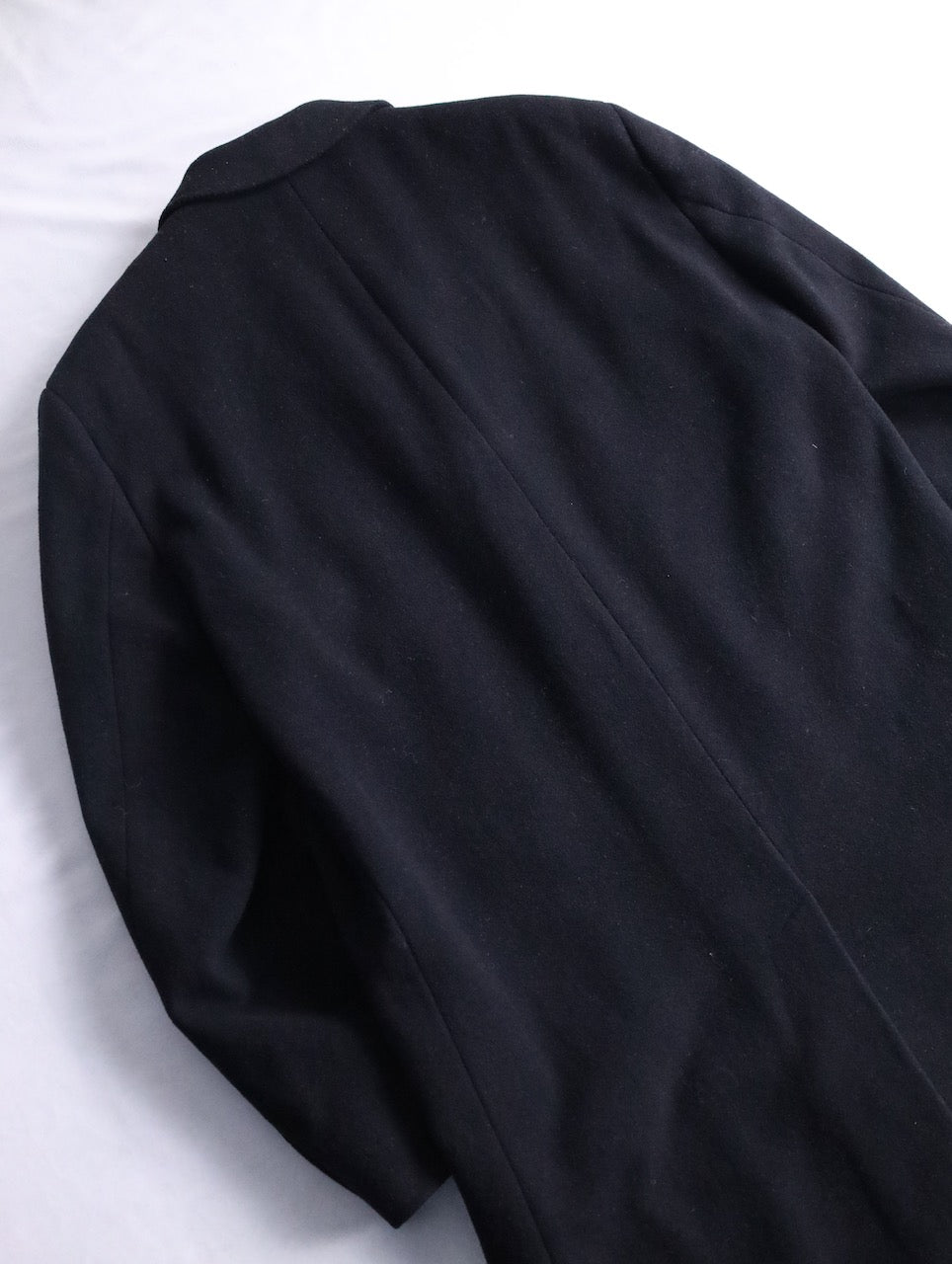 Lauren Ralph Lauren wool cashmere long coat black