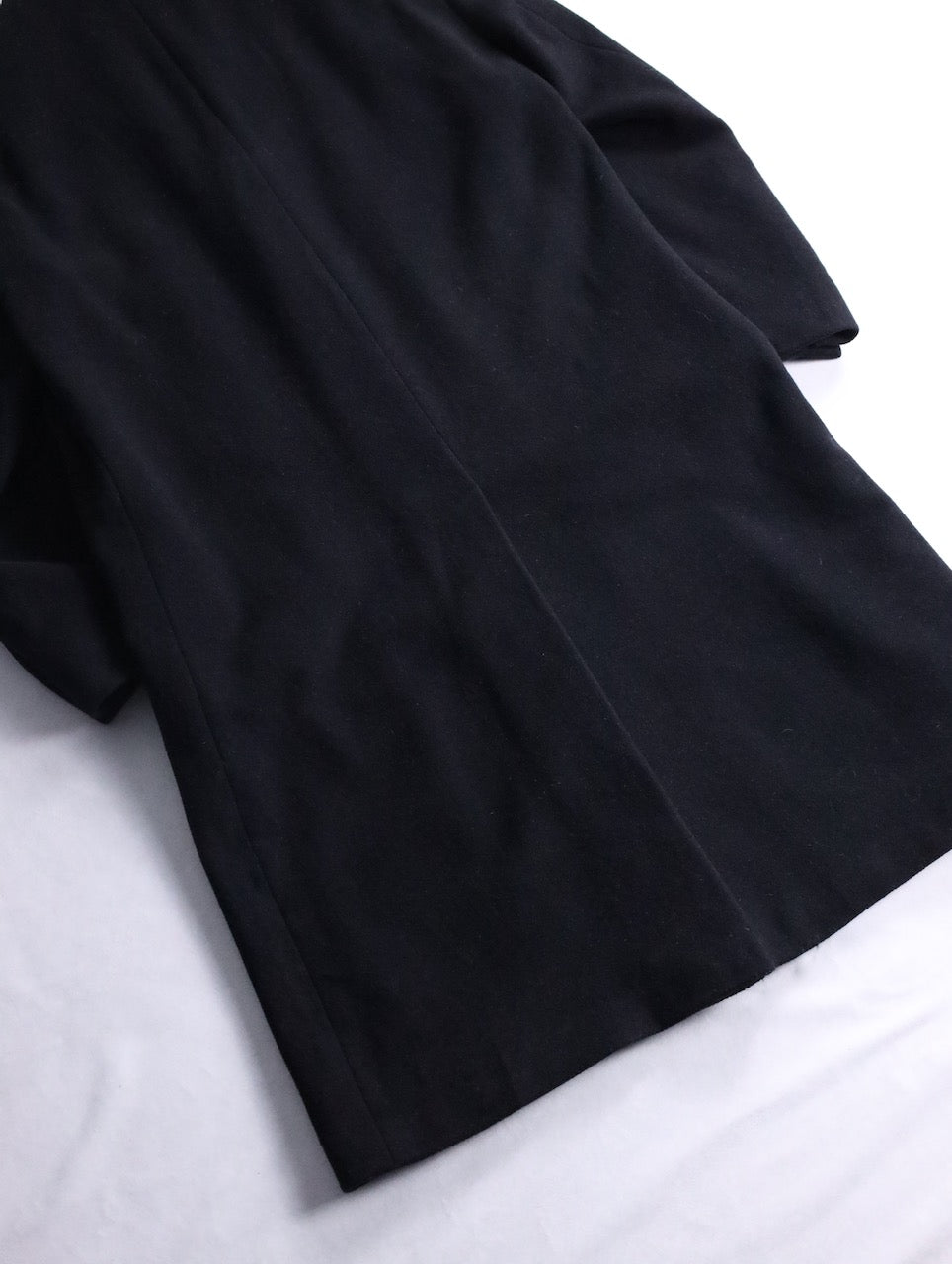 Lauren Ralph Lauren wool cashmere long coat black