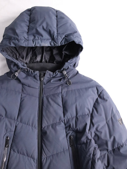 ARMANI JEANS down jacket navy