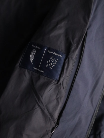 ARMANI JEANS down jacket navy