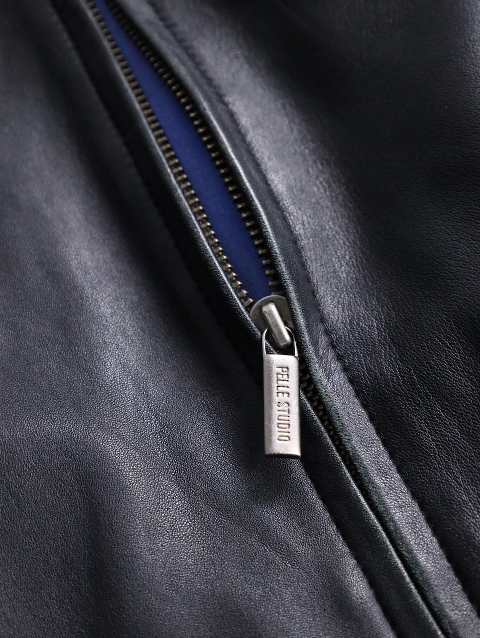 WILSONS LEATHER sheep leather jacket black