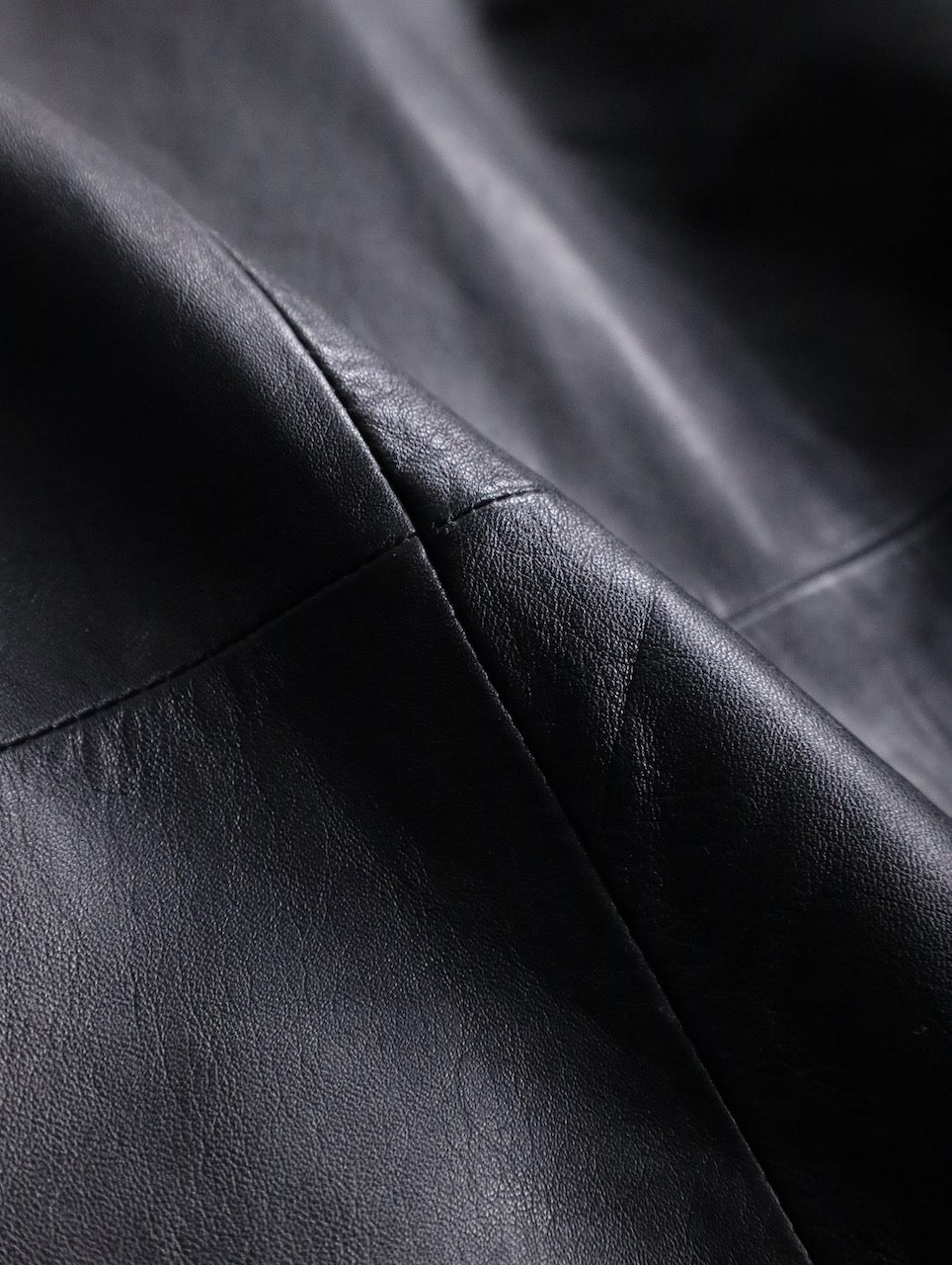 WILSONS LEATHER sheep leather jacket black